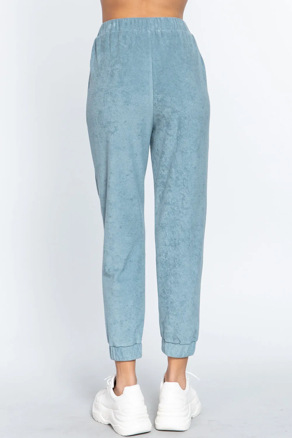 Terry Towelling Long Jogger Pants