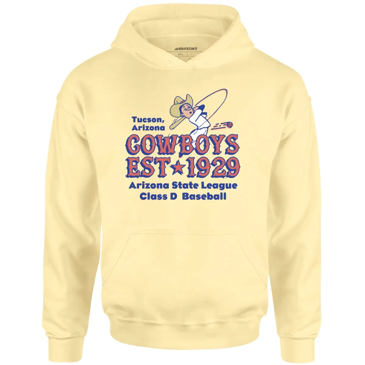 Tucson Cowboys - Arizona - Vintage Defunct Baseball Teams - Unisex Hoodie