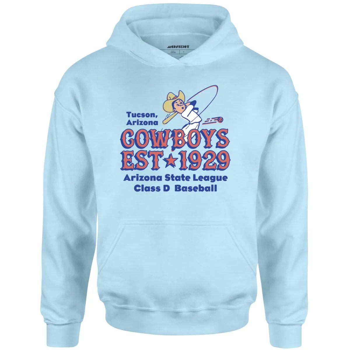 Tucson Cowboys - Arizona - Vintage Defunct Baseball Teams - Unisex Hoodie