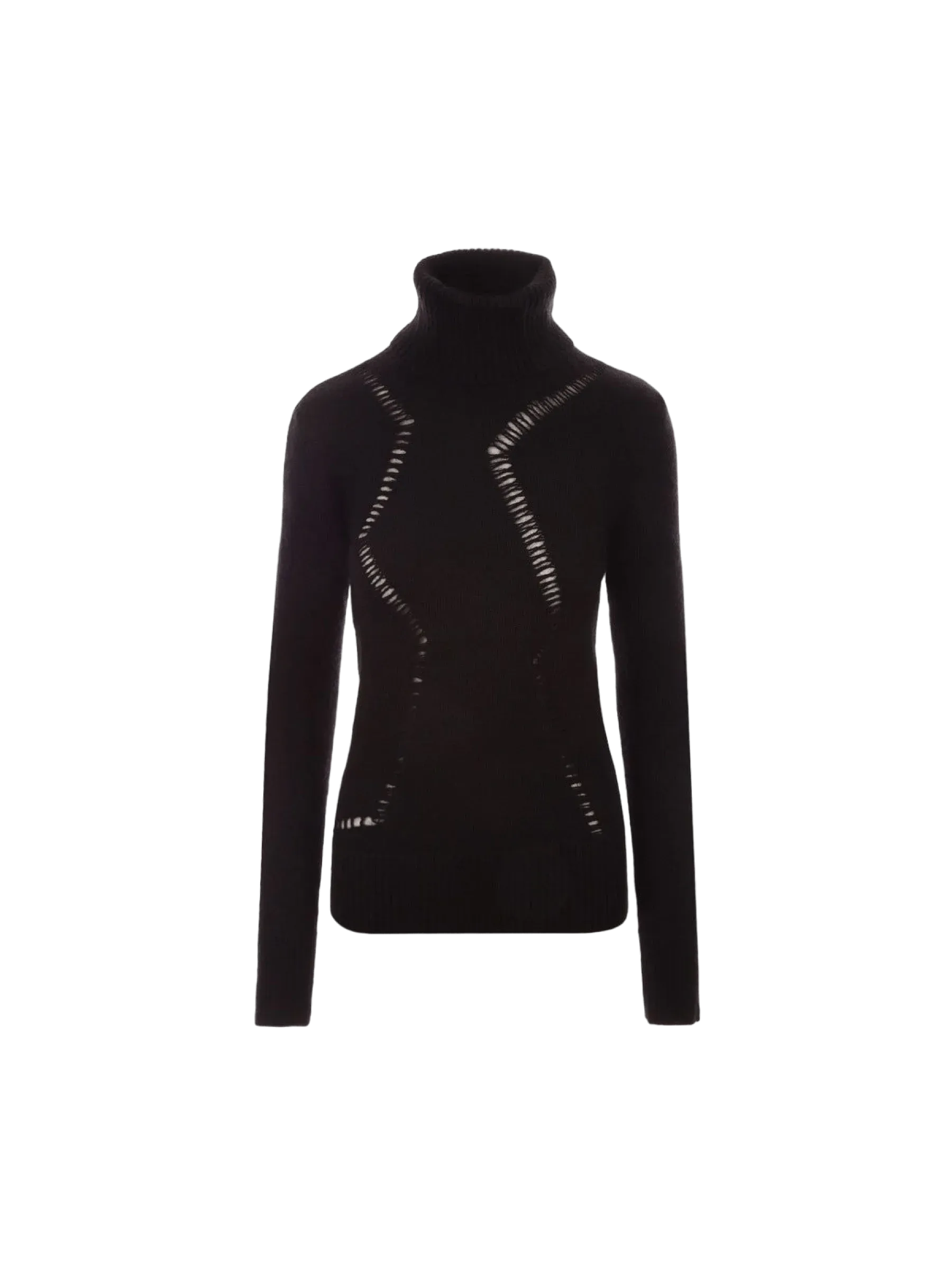 Turtleneck Mohair Sweater