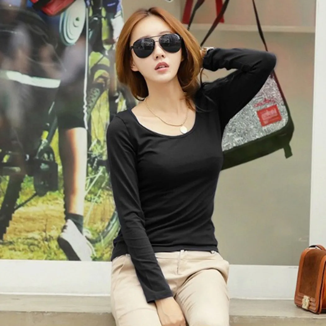 VenusFox Wool Turtleneck Jumper Long Sleeve Basic Tops