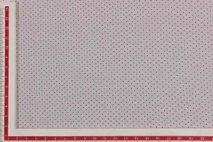 White & Pink Printed Crepe Fabric