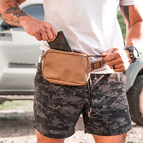 WOLF TACTICAL Fanny Pack for Men Dangler Pouch Concealed Carry