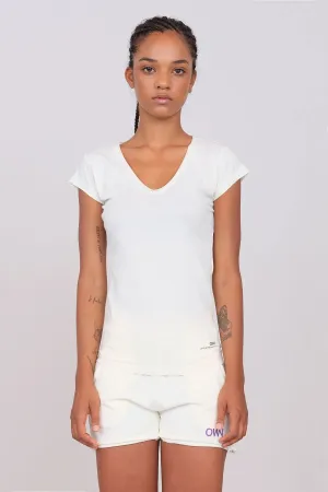 Women's Soft V-Neck T-Shirt Butter