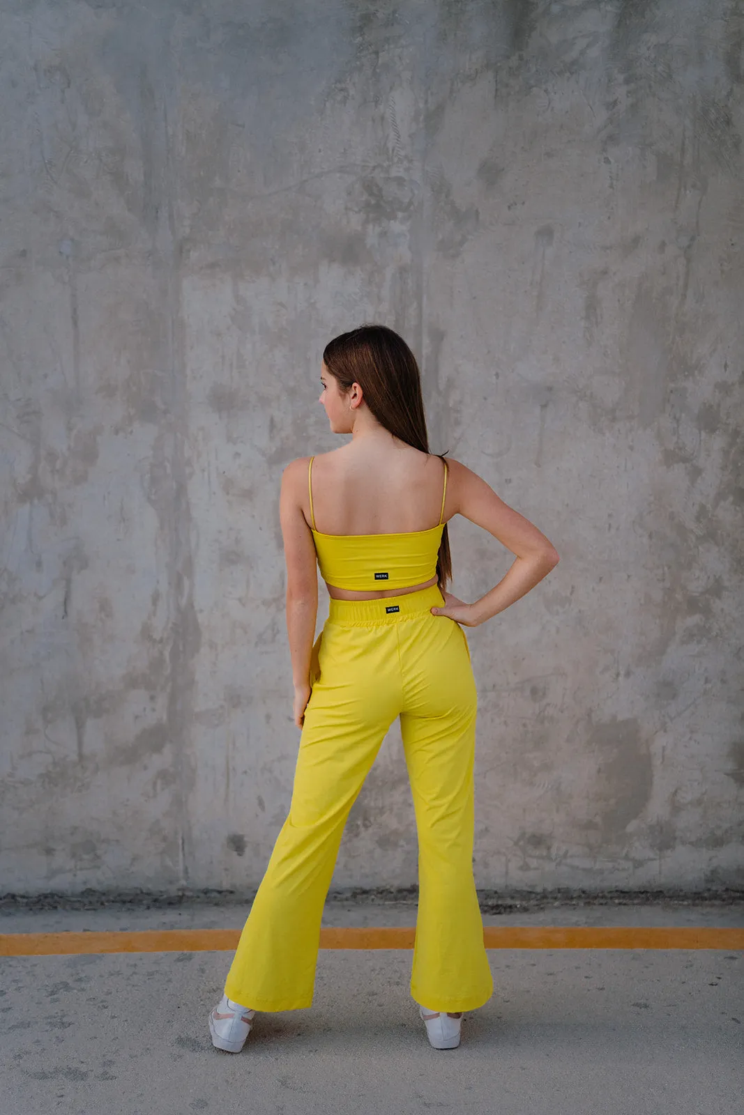 Youth Sunglow Yellow Track Pants